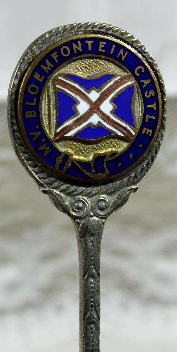 Union castle - MV Bloemfontein Castle teaspoon