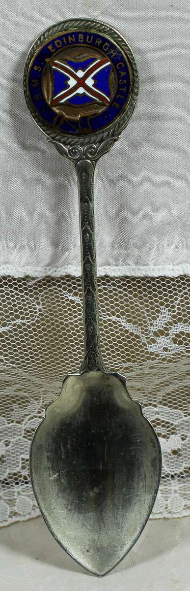 Union castle - RMS Edinburgh Castle tea spoon