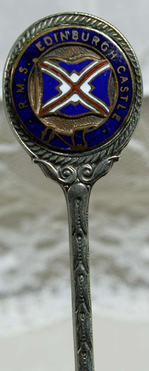 Union castle - RMS Edinburgh Castle tea spoon