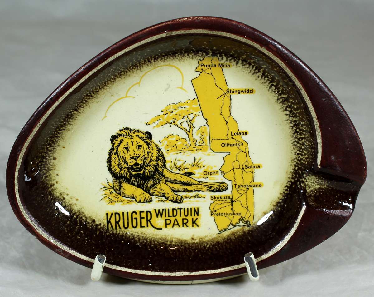 Crescent Ware - Kruger Park - Ashtray