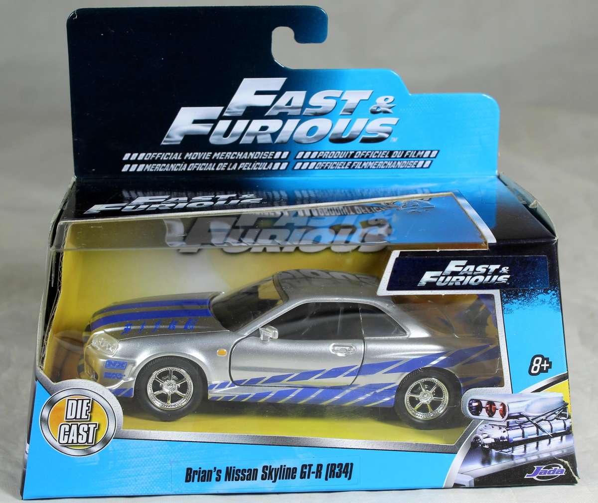 Fast & Furious - Jada - Furious 7 - Brian's Nissan Skyline GT-R