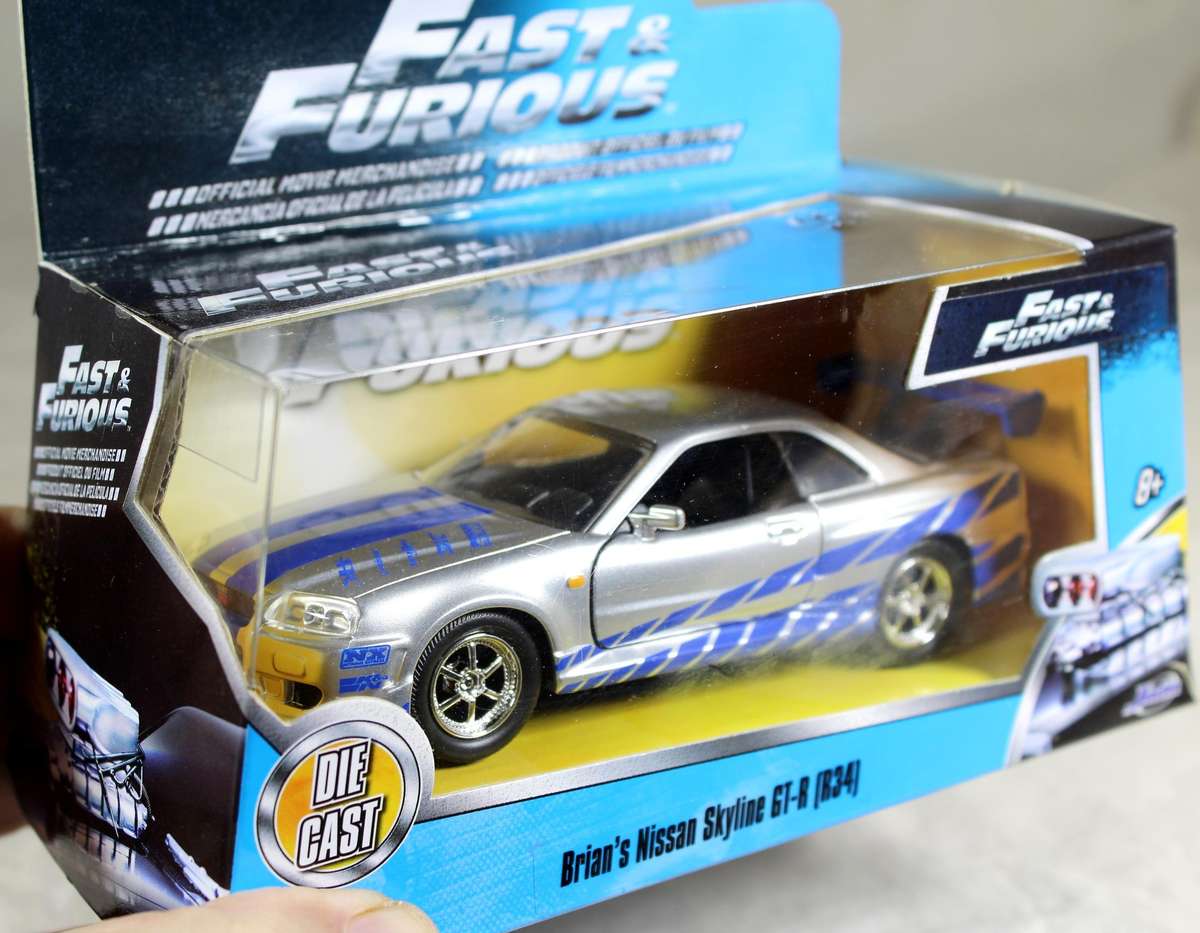 Fast & Furious - Jada - Furious 7 - Brian's Nissan Skyline GT-R