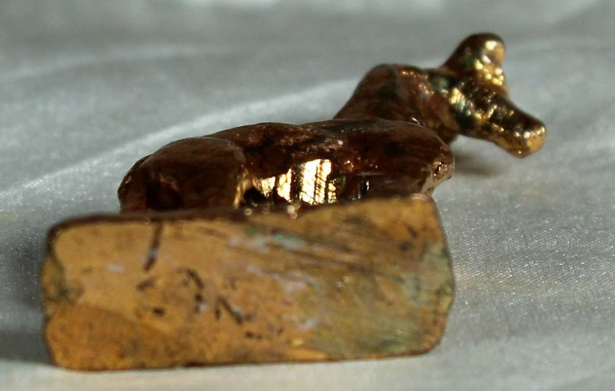 Miniature copper plated - Giraffe