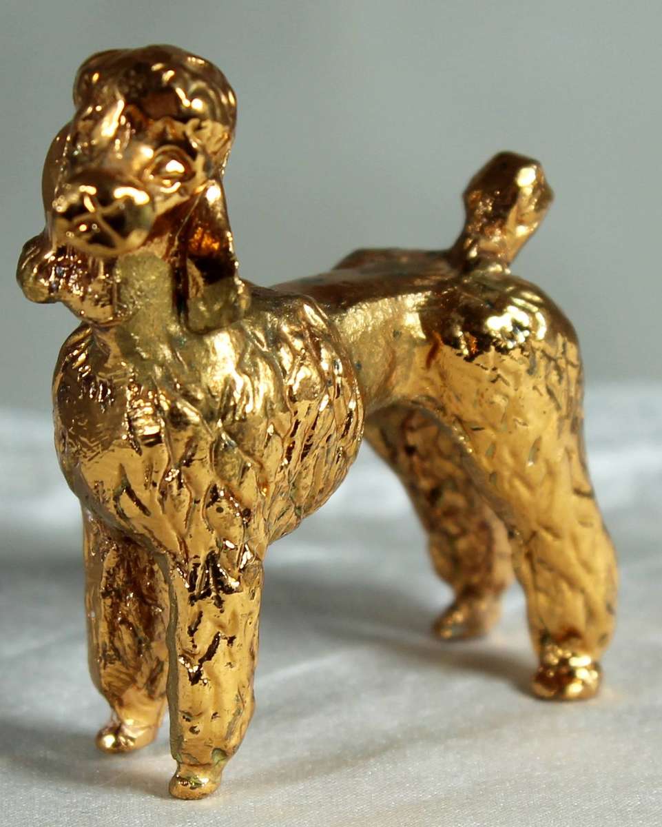 Miniature copper plated - Poodle