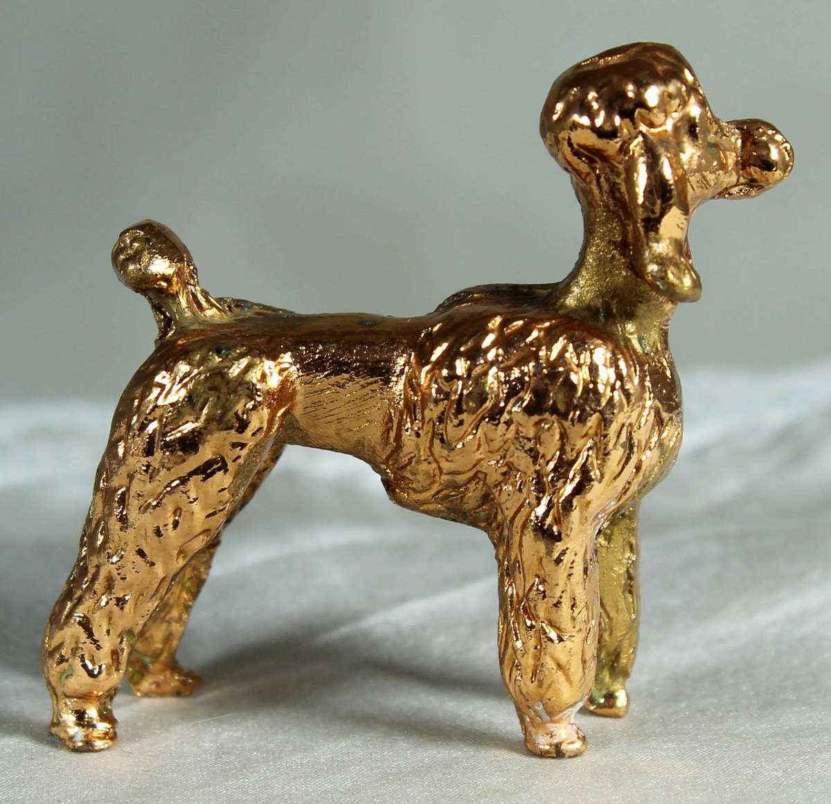 Miniature copper plated - Poodle