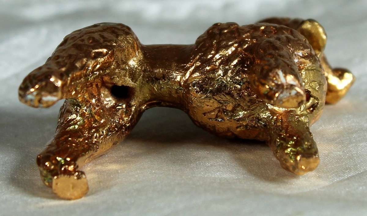 Miniature copper plated - Poodle