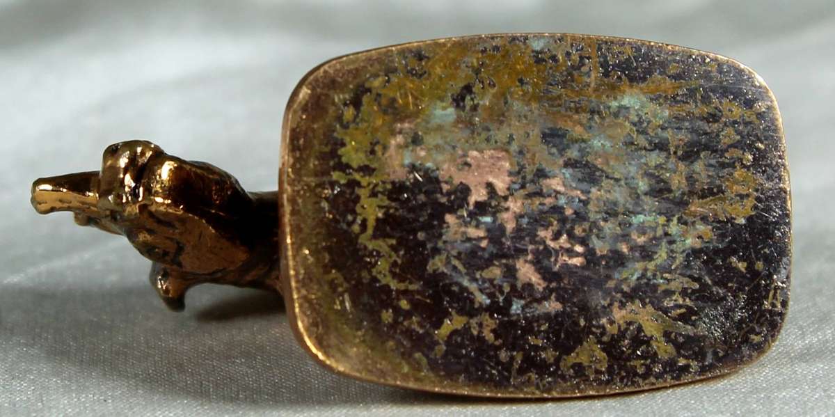 Miniature copper plated - Rhino
