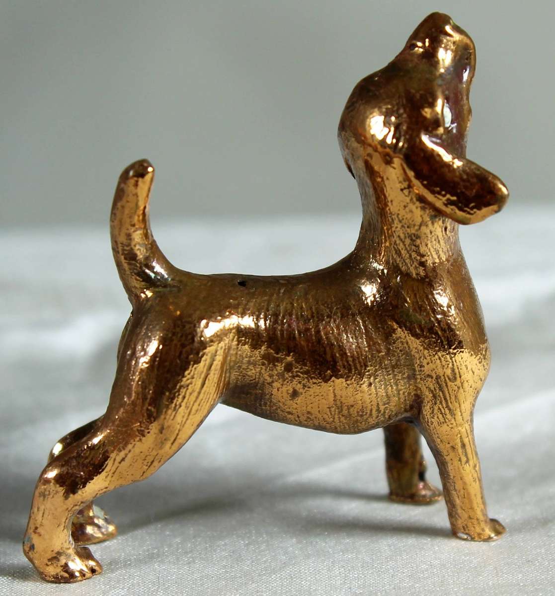Miniature copper plated - Hunting dog