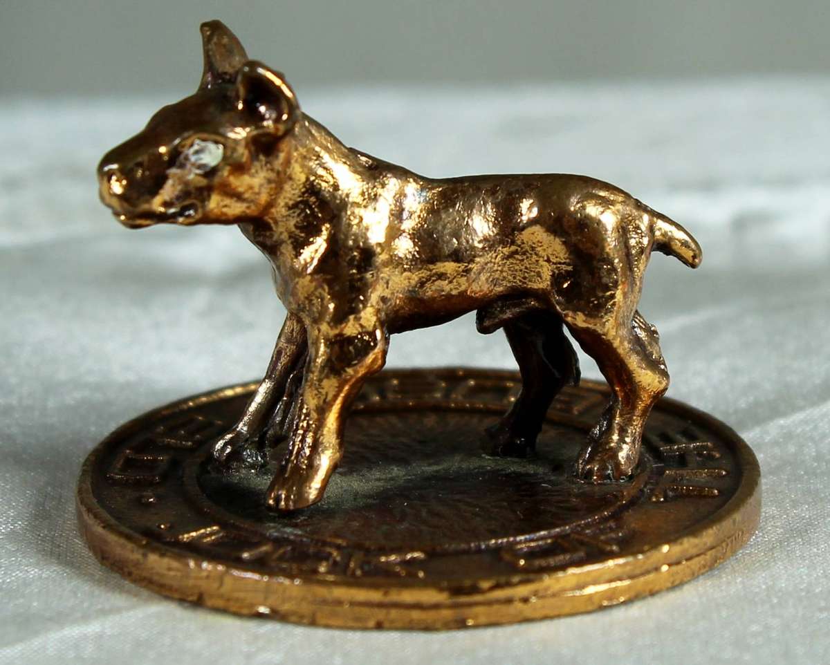 Miniature copper plated - Jock of the Bushveld