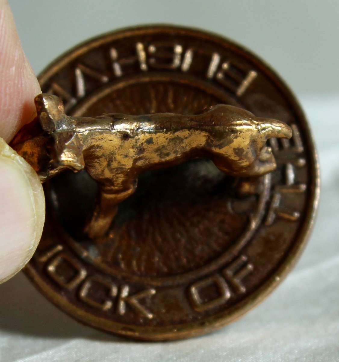 Miniature copper plated - Jock of the Bushveld