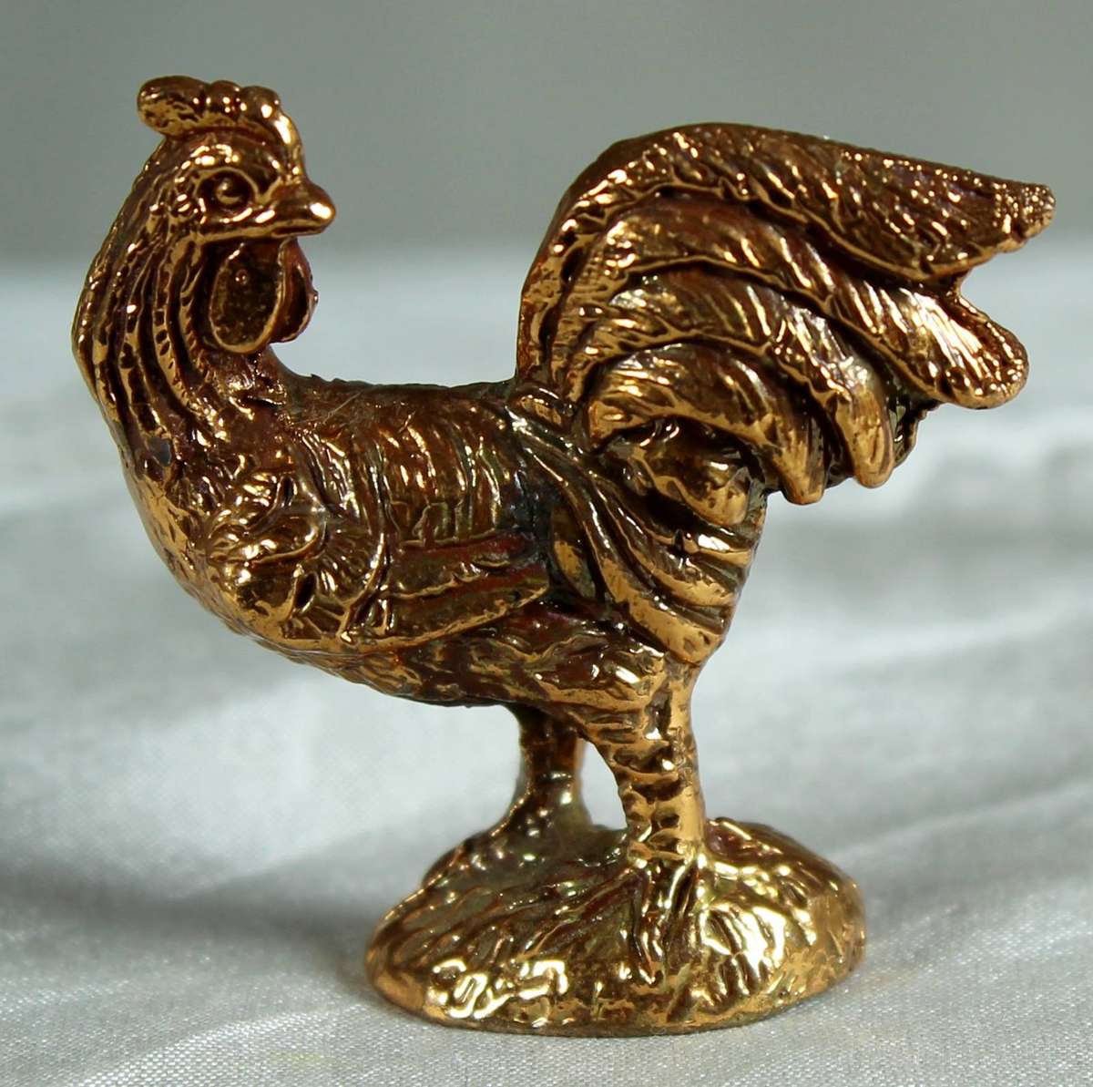 Miniature copper plated - Cockrel