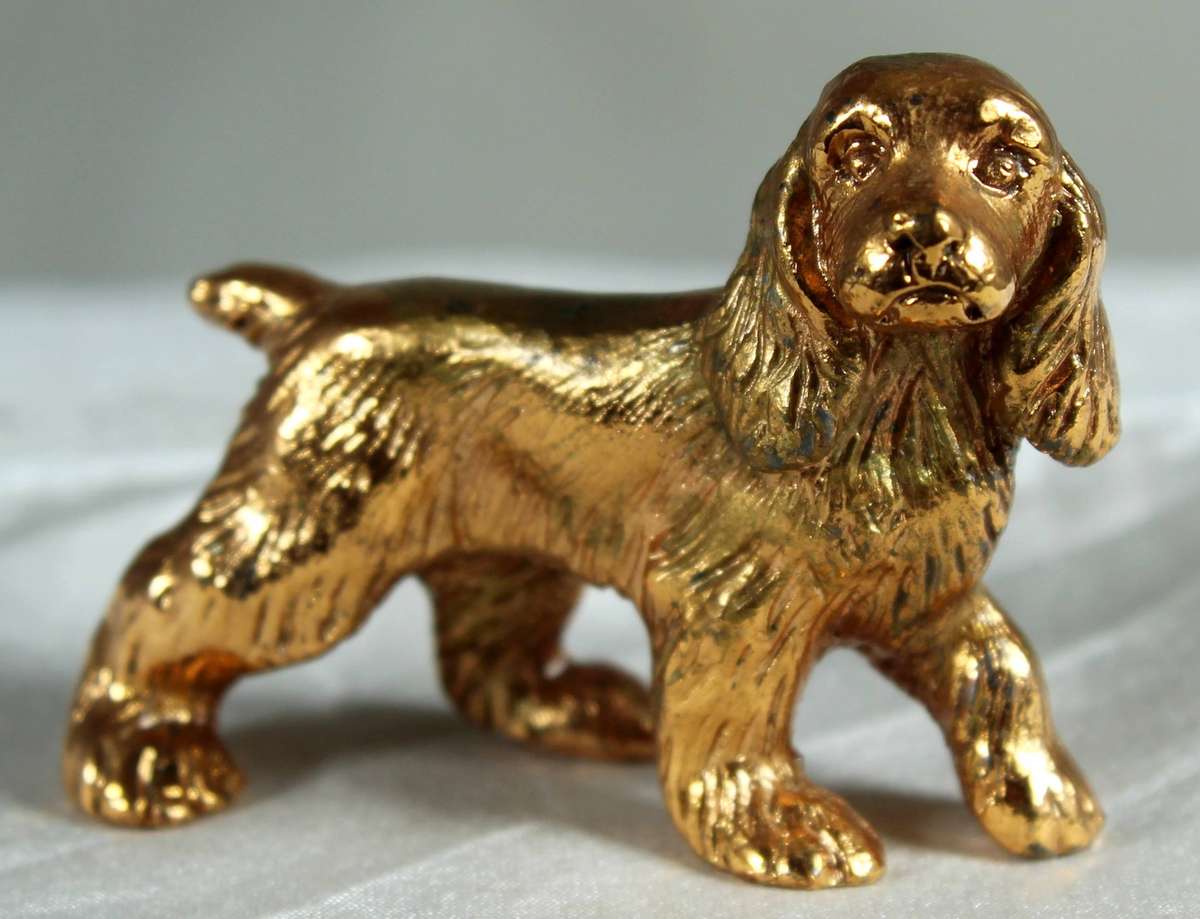 Miniature copper plated - Cocker spaniel