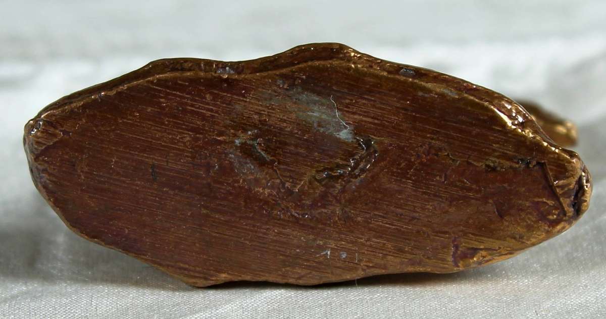 Miniature copper plated - Swan