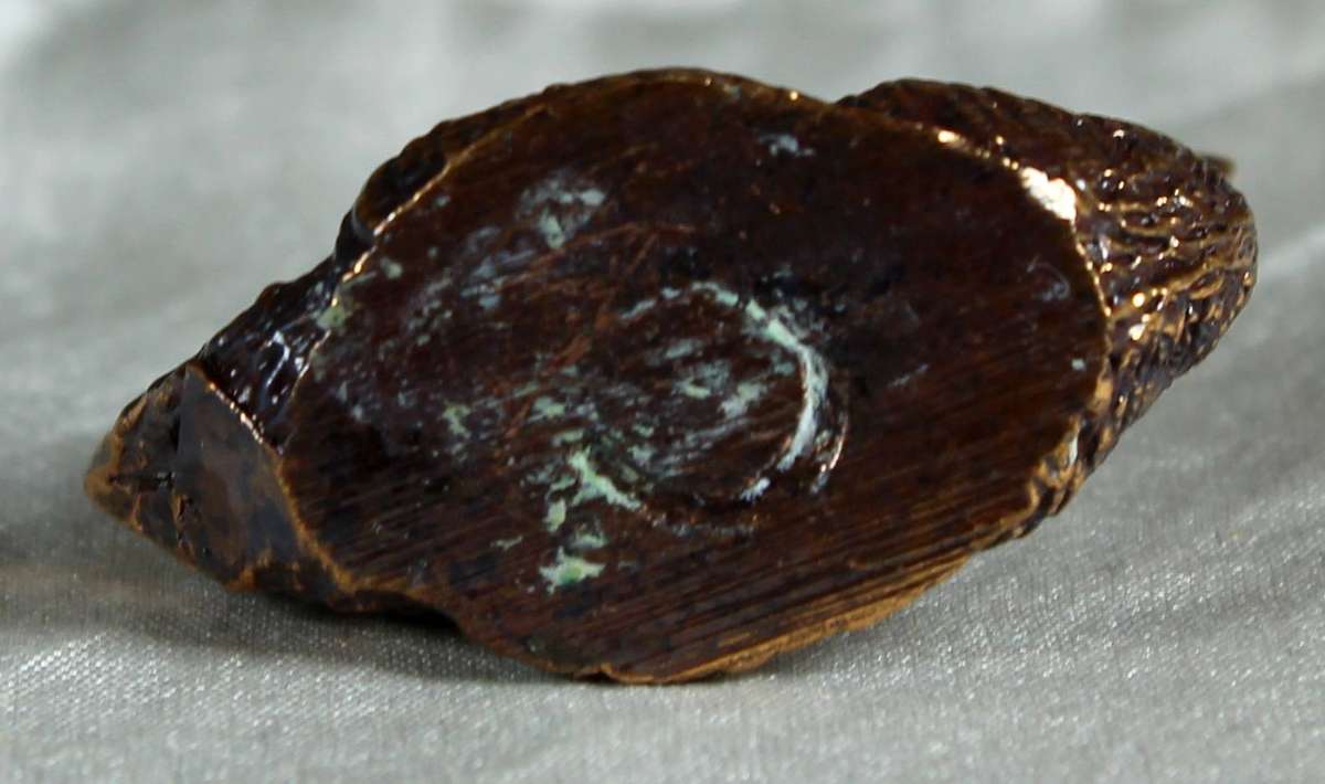 Miniature copper plated - Small swan