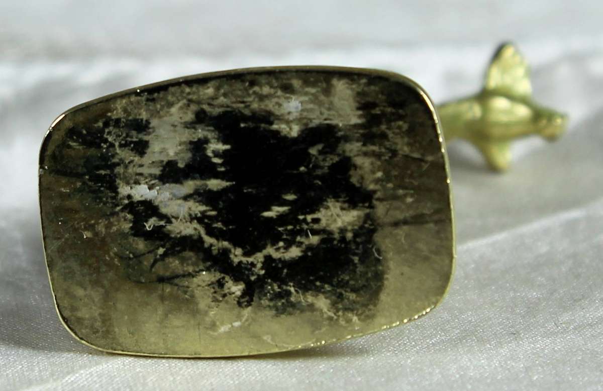 Miniature brass plated - Giraffe