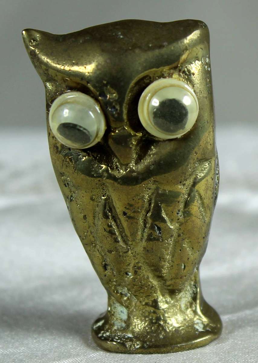 Miniature brass - Owl