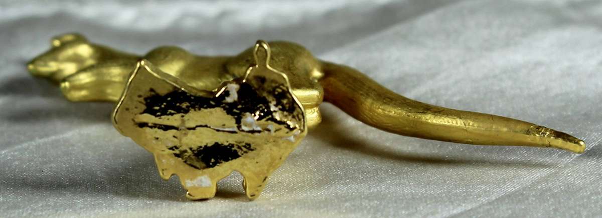 Miniature plated metal - Kangaroo