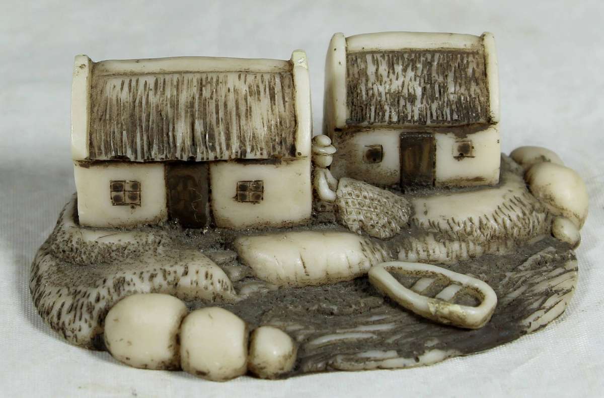 Small fishermans houses