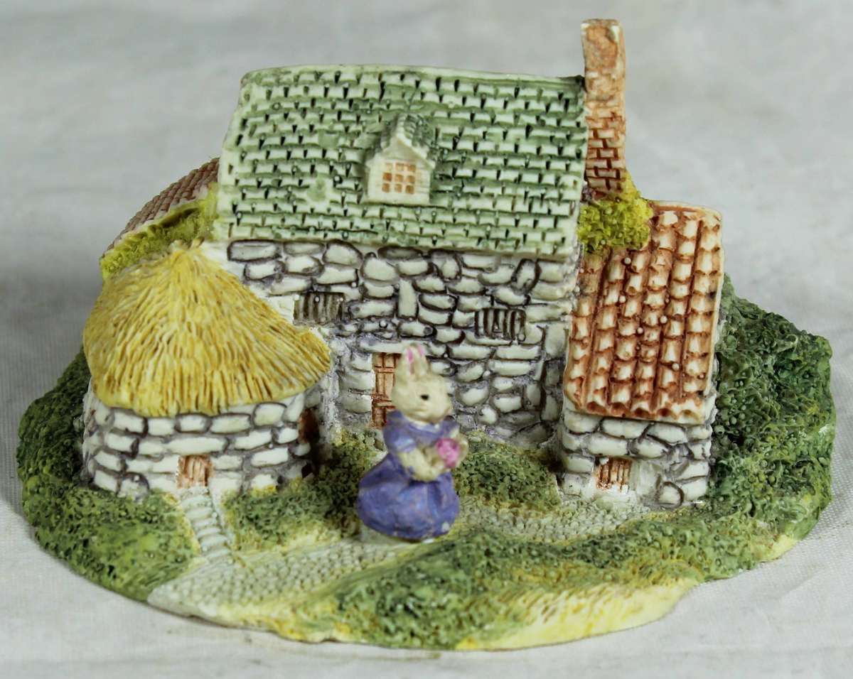 Small house with mother rabbit