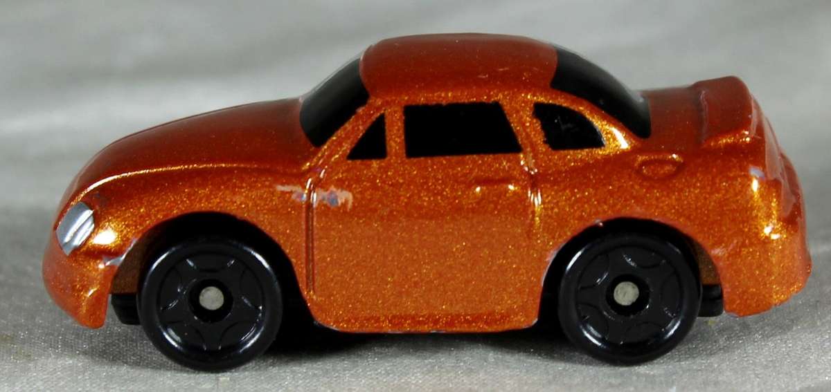 Micro metal body - brown coupe
