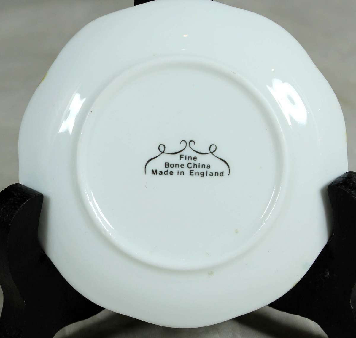 Small display plate - Fine bone China - Geese