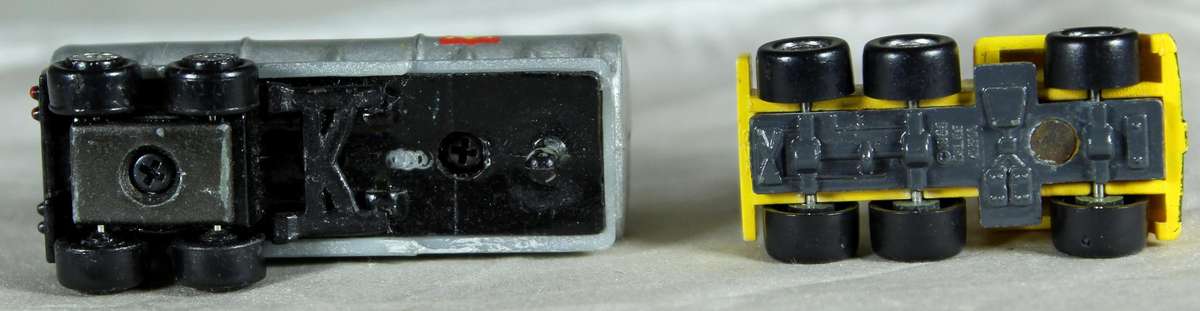 Micro machine - semi-truck with Shell tanker (1988)