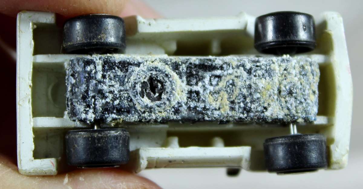 Micro car - white pickup