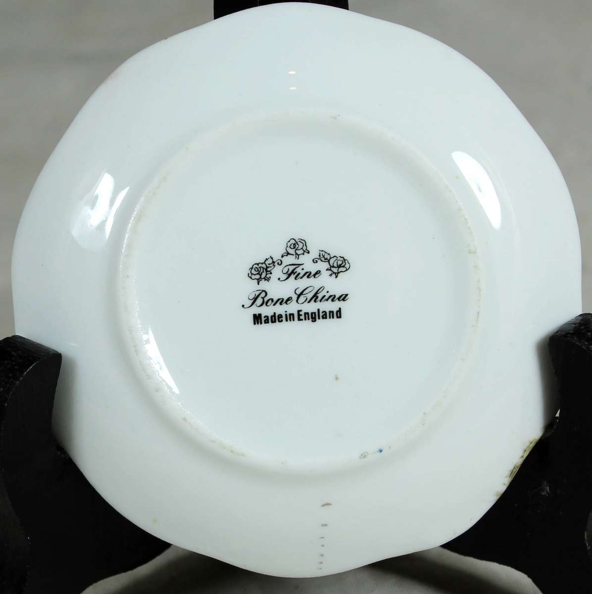 Small display plate - Fine bone China - Poodles