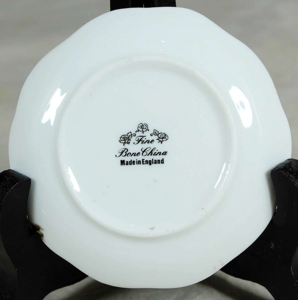 Small display plate - Fine bone China - King Charles spaniels