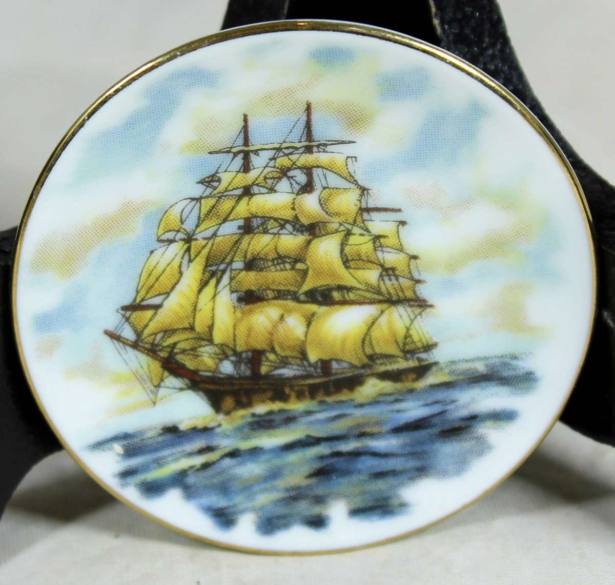 Miniature China display plate - Clipper ship