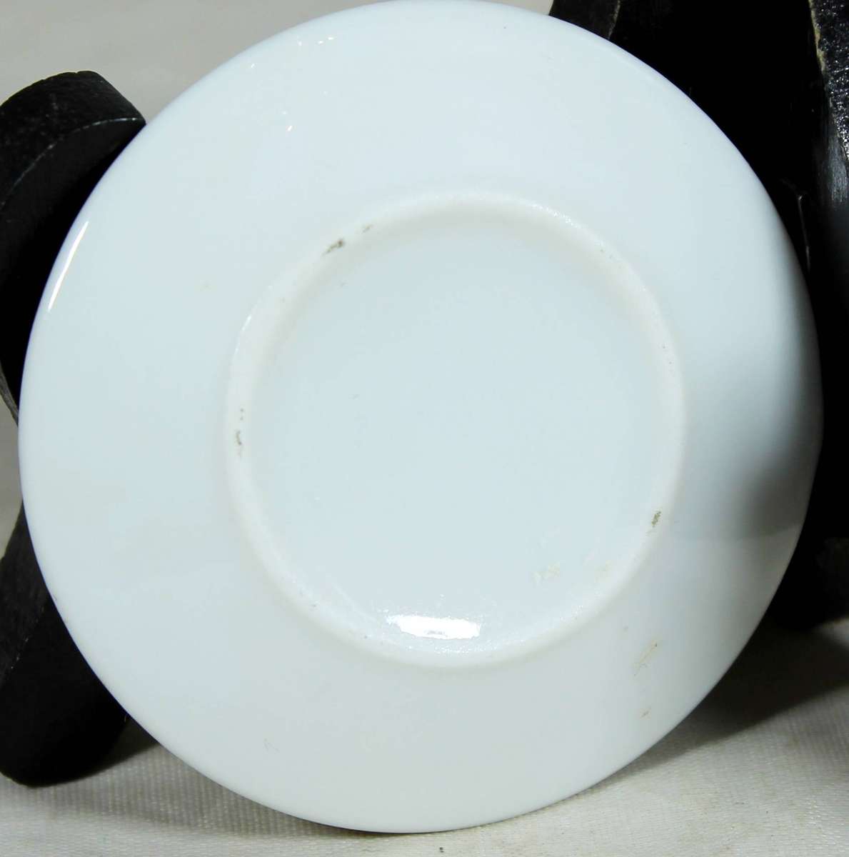 Miniature China display plate - Tall sailing ship