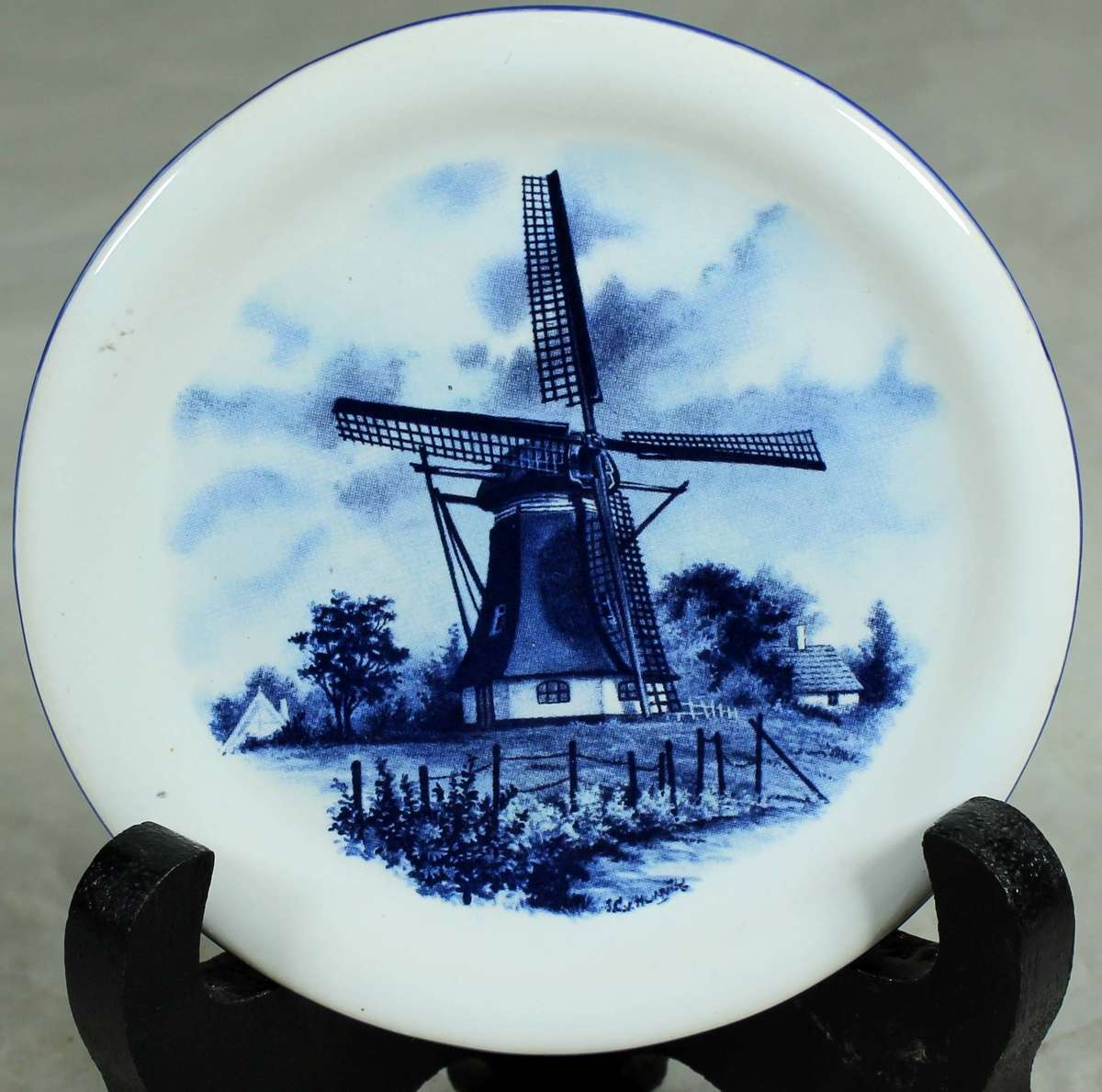Small Dutch display plate windmill