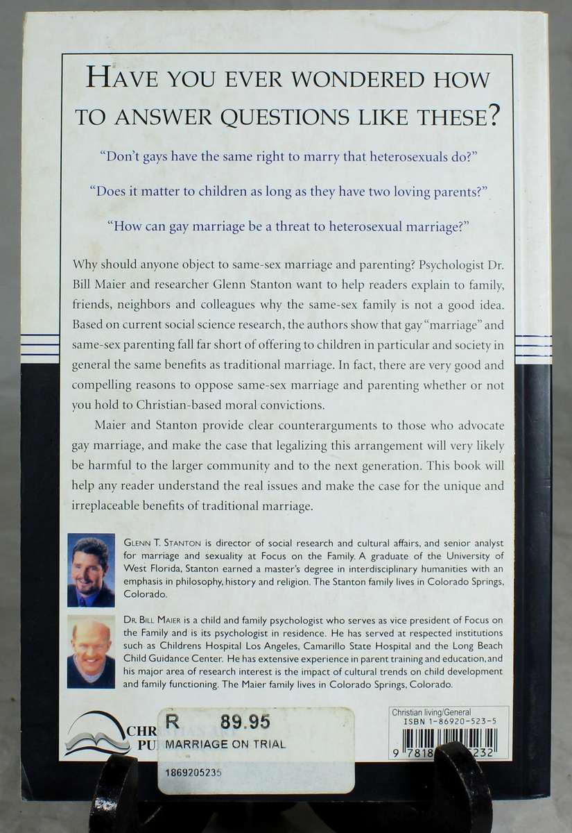 Marriage on trial - GT Stanton
