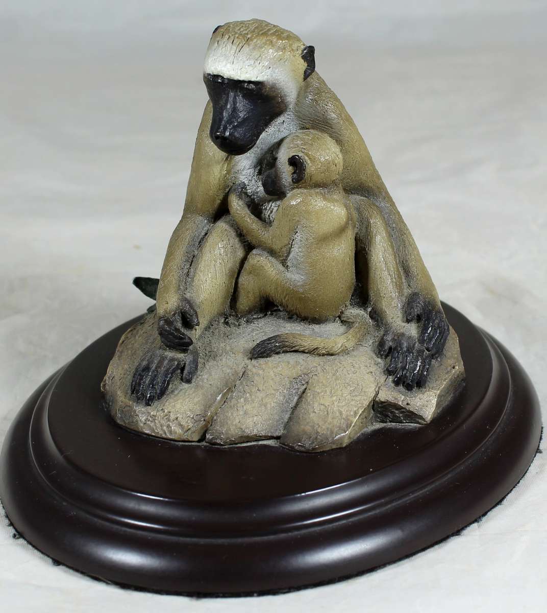 Feathers of Knysna - Baboon with baby