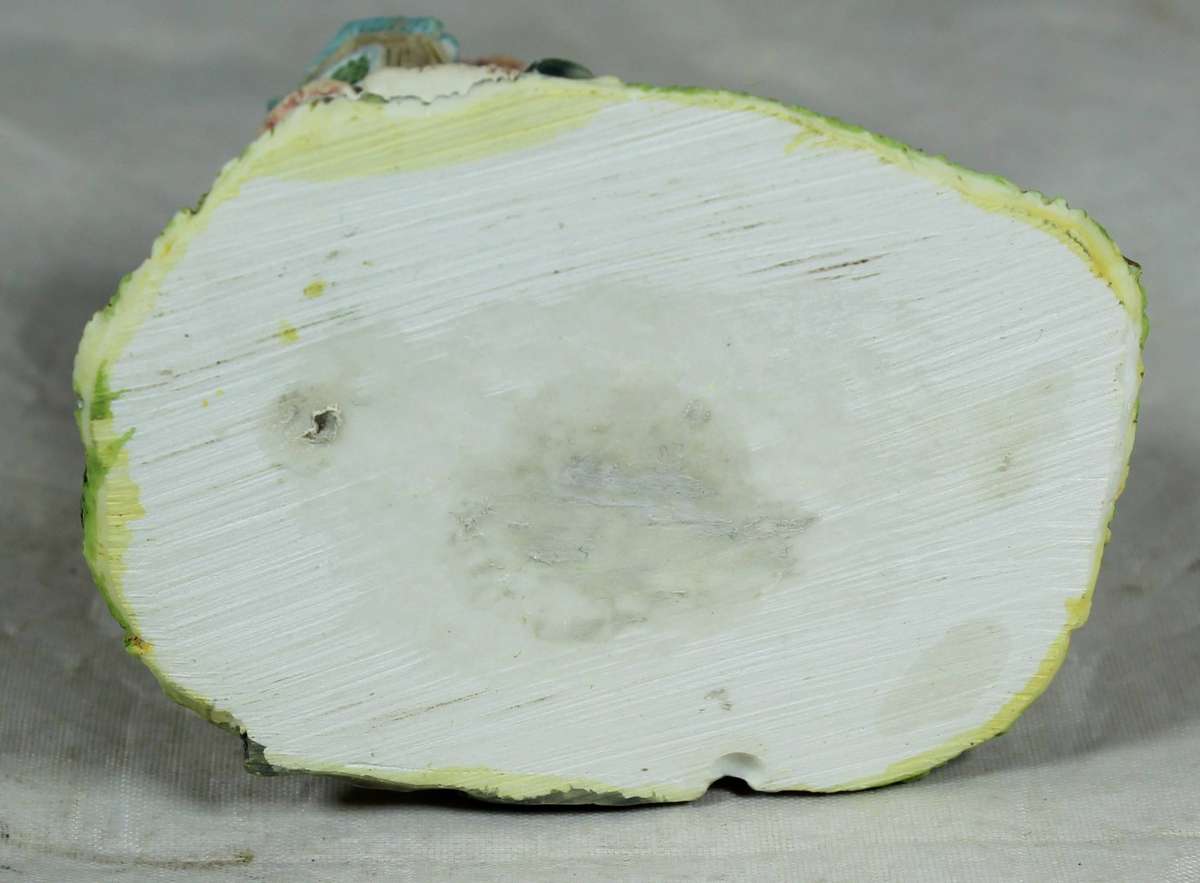 Molded mushroom house with mice