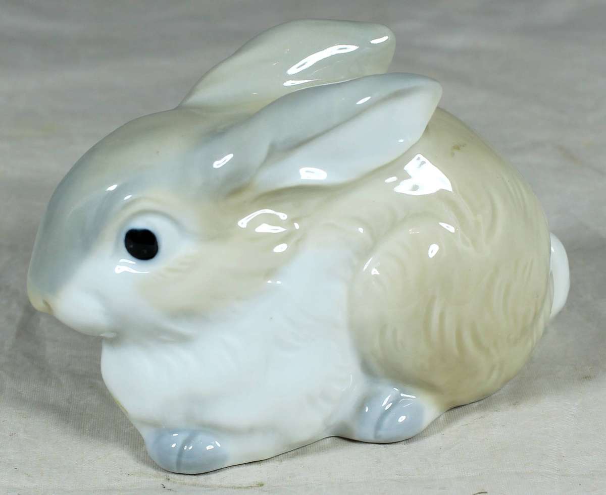 Spanish made porcelain rabbit