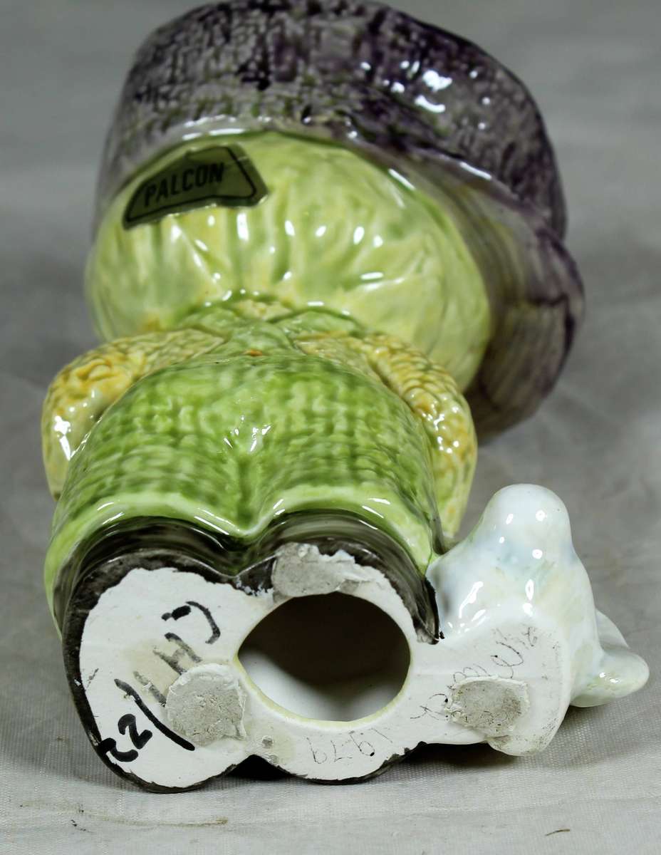 Glazed ceramic boy with his puppy - Palcon