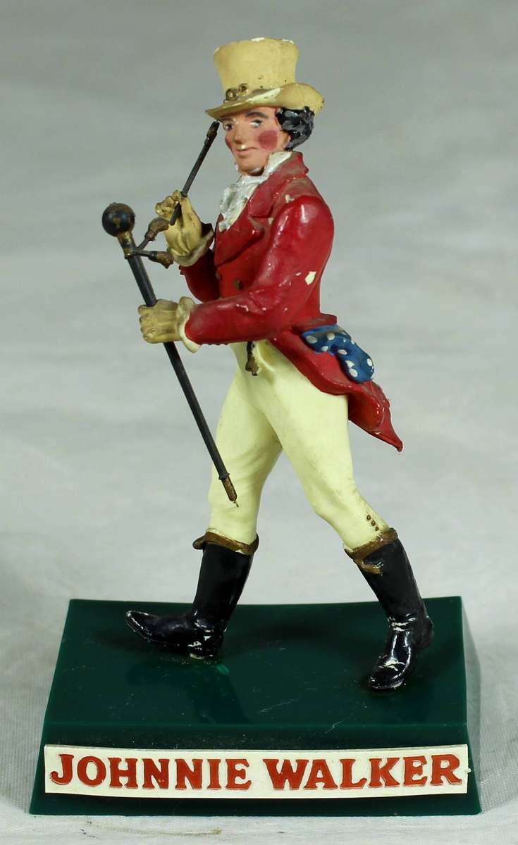 Vintage small Johnnie Walker Striding man