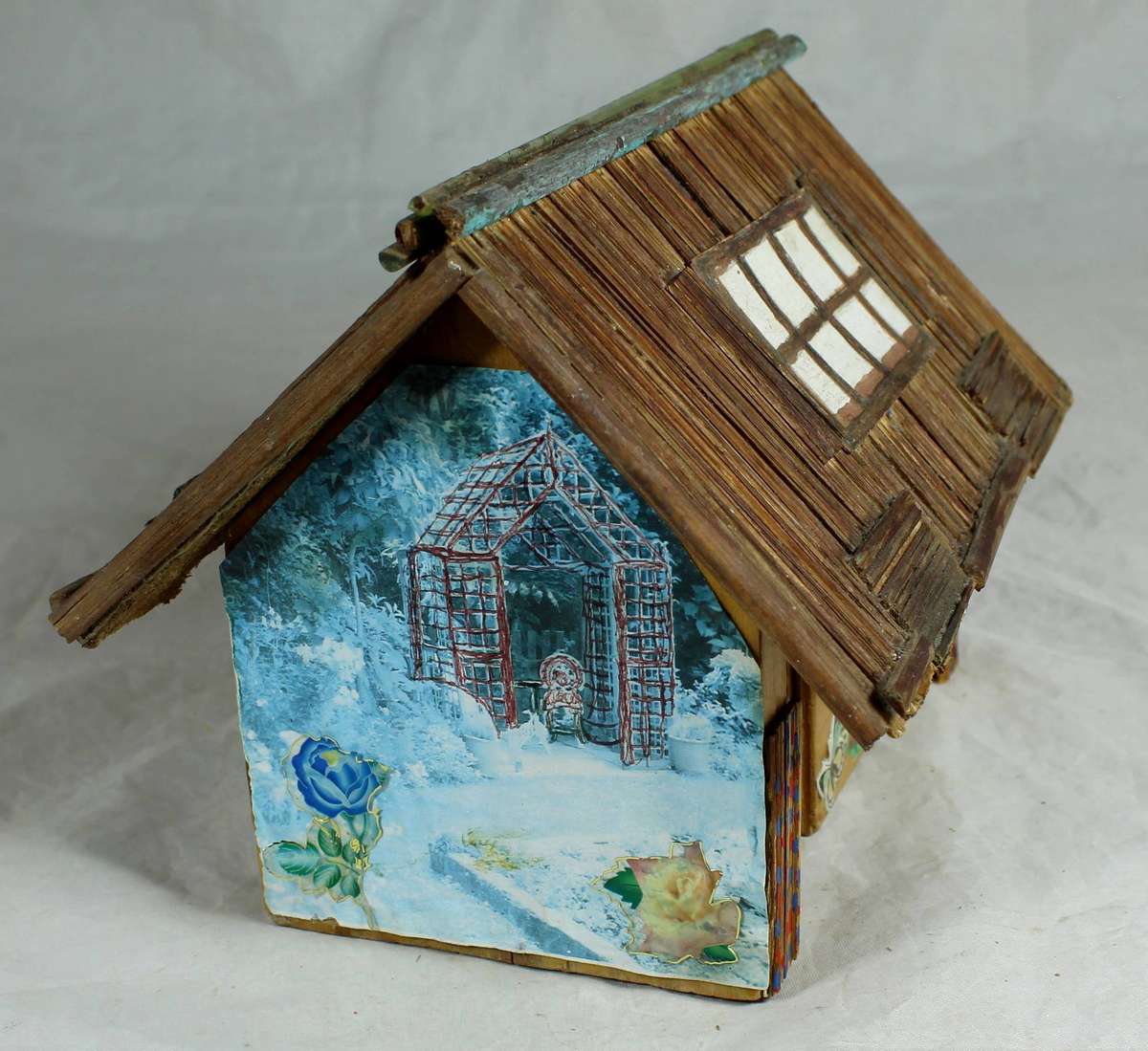 Hand built wooden cottage