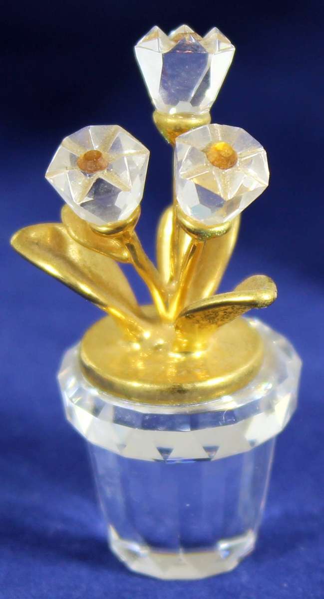 Swarovski Crystal - Memories - Vase of flowers