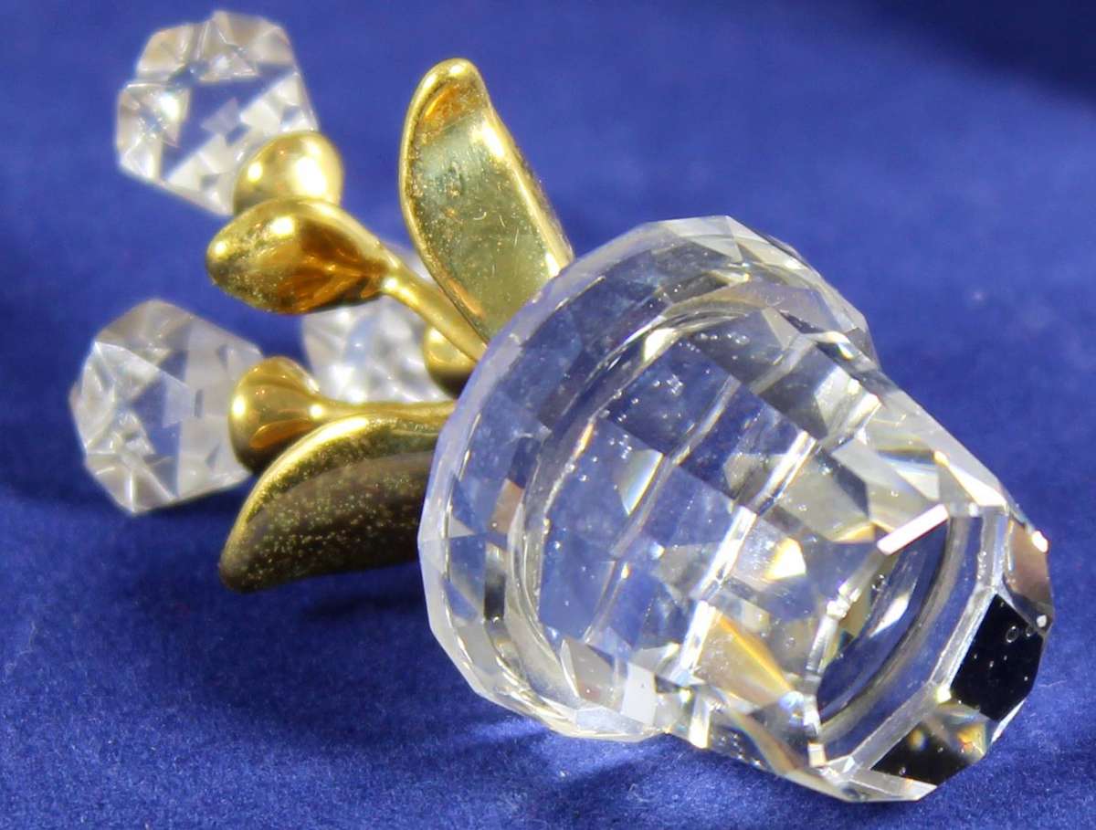 Swarovski Crystal - Memories - Vase of flowers