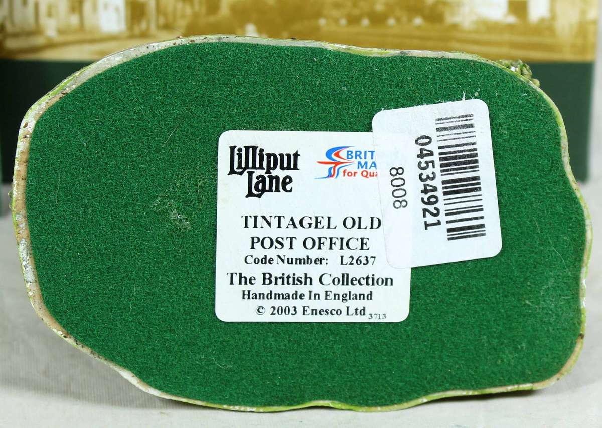 Lilliput Lane - Tintagel Old Post Office - With Deeds certificate - Boxed