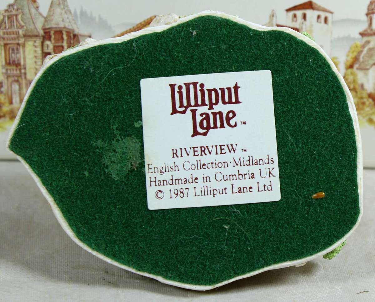 Lilliput Lane - Riverview - With Deeds certificate - Boxed
