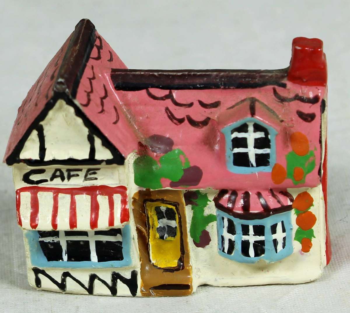 Small colorful molded Cafe