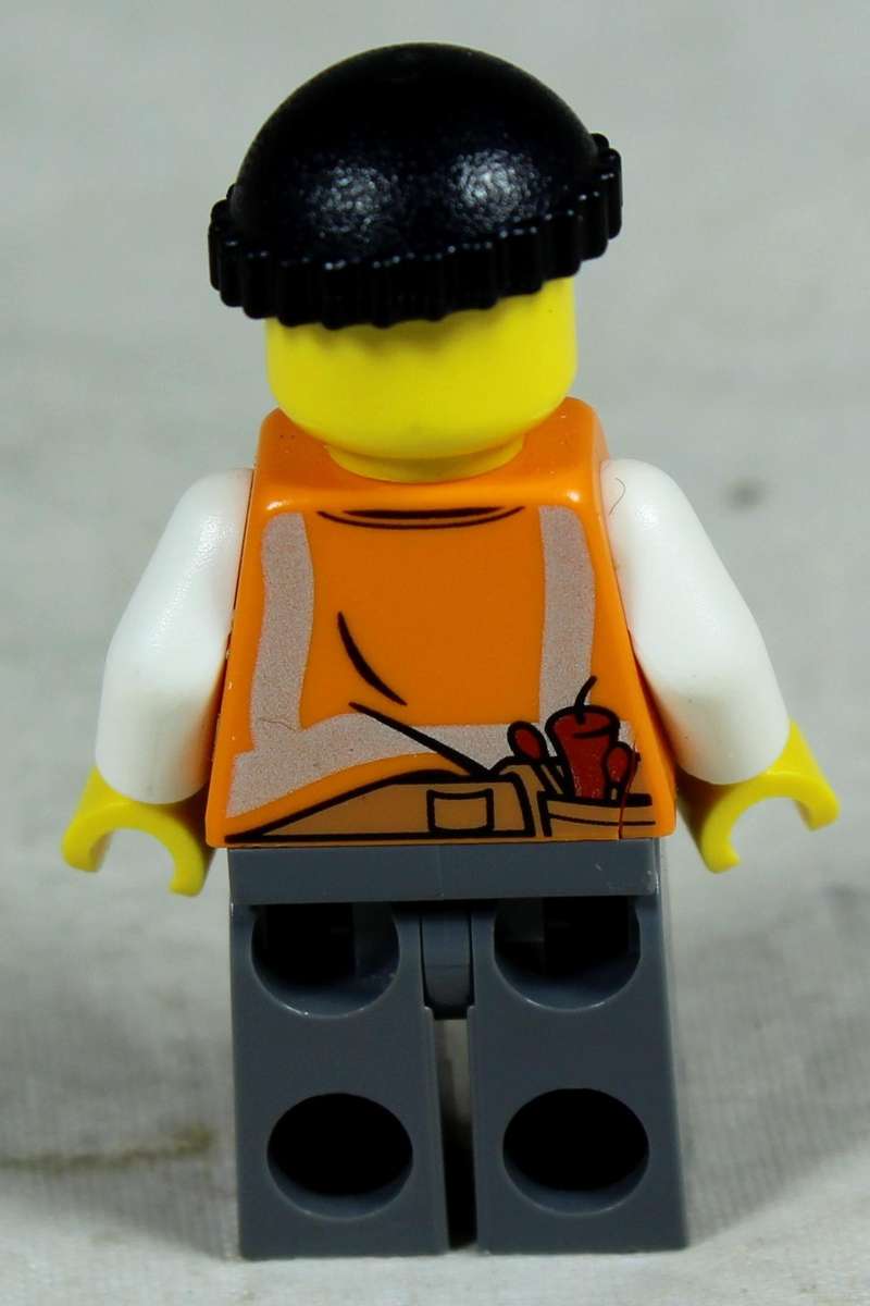 Miniature Lego figurine - bandit