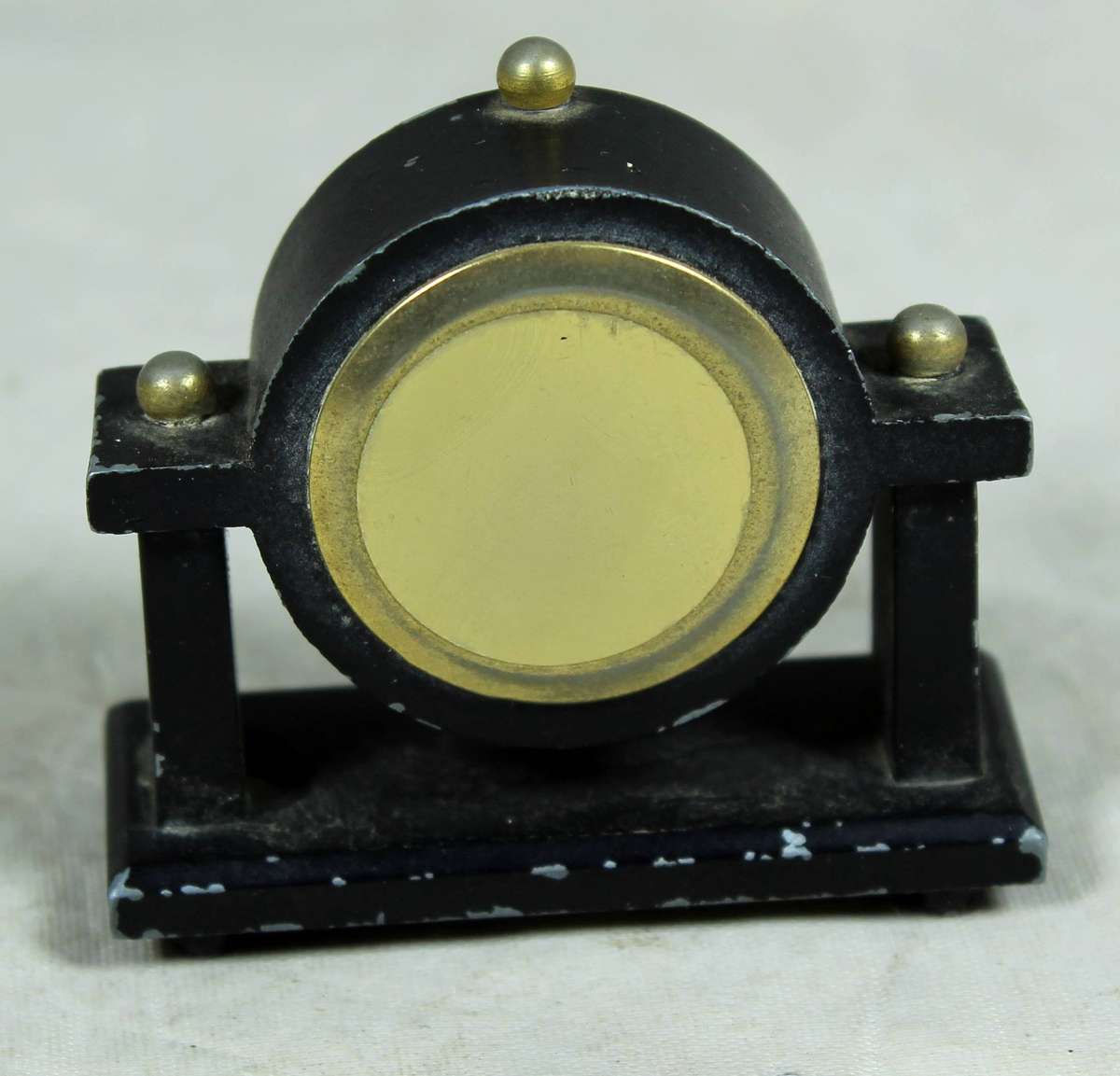 Xanadu miniature brass mantle clock