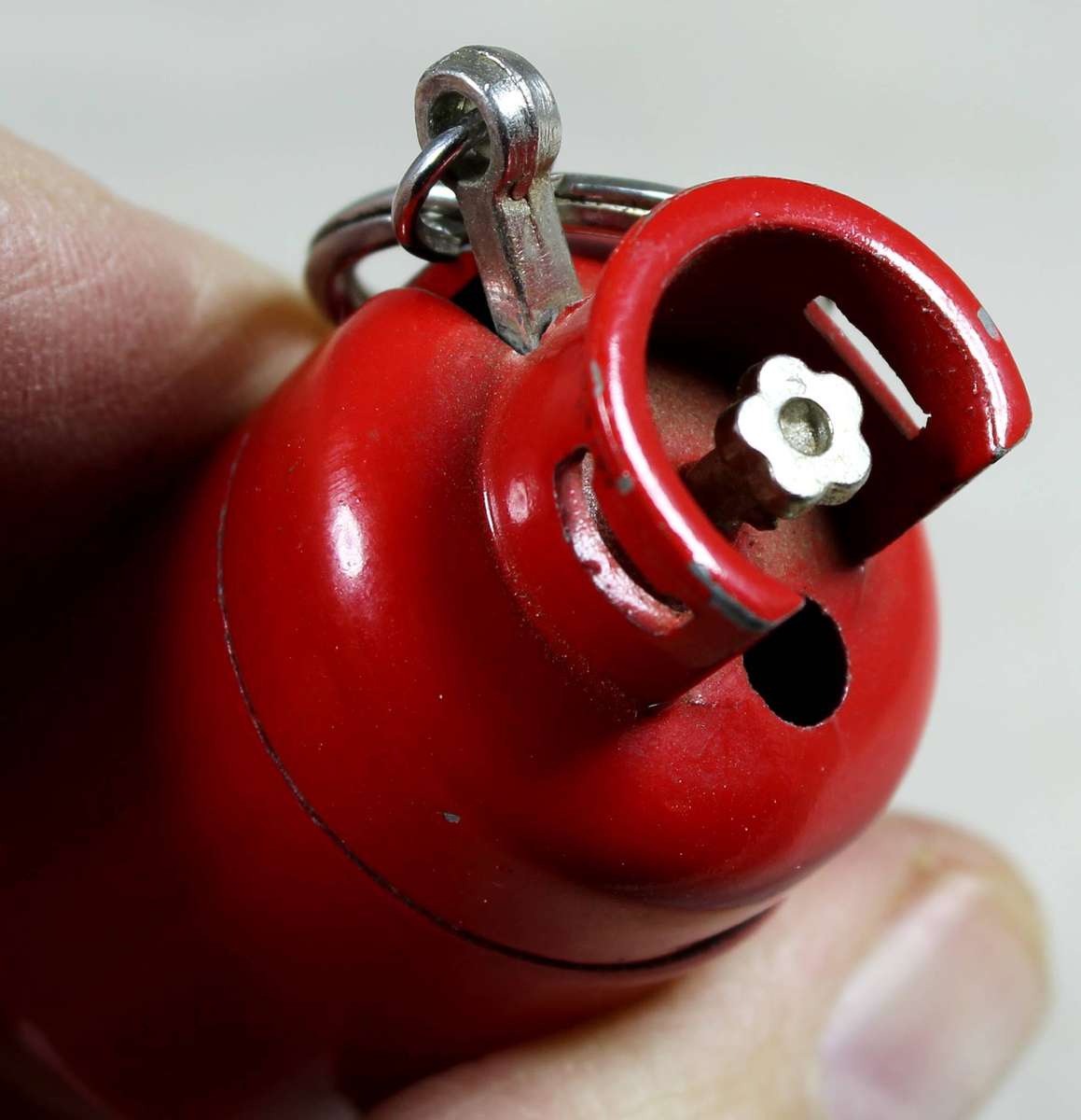 Miniature lighter - Gas bottle - Key ring