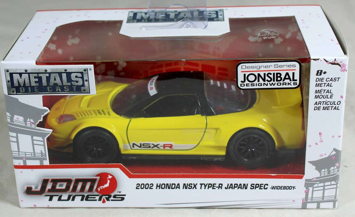 Jada - JDM Tuners - 2002 Honda NSX Type-R - Yellow
