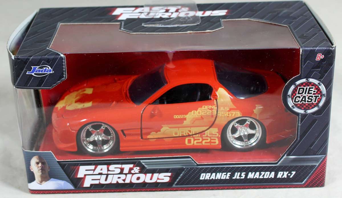 Jada - Fast & Furious - Orange JL5 Mazda RX-7