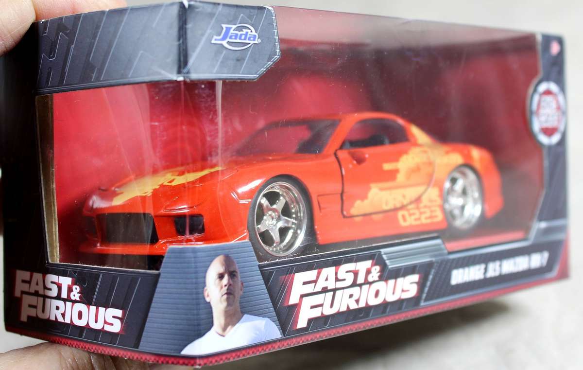 Jada - Fast & Furious - Orange JL5 Mazda RX-7